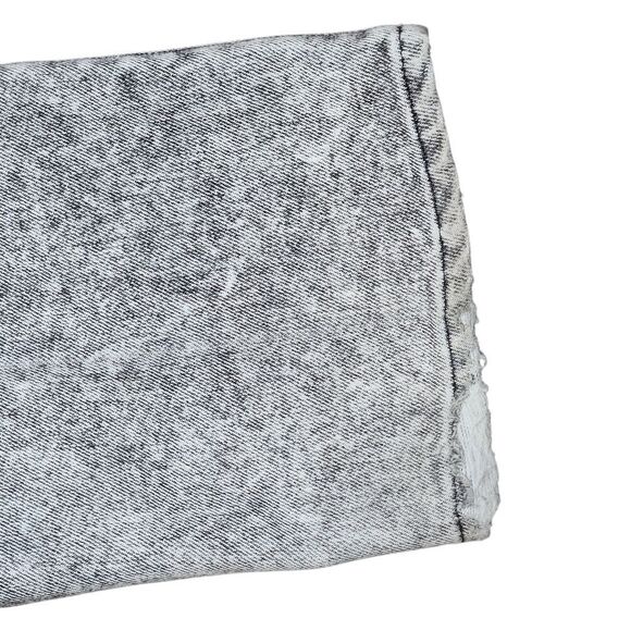 Vintage 90's Men LEVI'S 548 Silver Tab Medal Acid Black Gray Jeans 42x32 USA - Picture 8 of 15